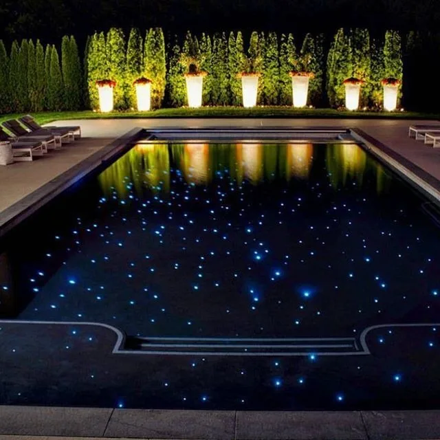 Pool Area Starlight Ceiling Installation
